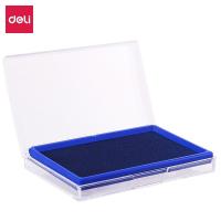 得力（deli）9864 快干印台 137*88mm (单位：个) 蓝色