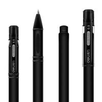 得力（deli）S65 中性笔 0.5mm 插盖式 子弹头 (单位：支) 黑色