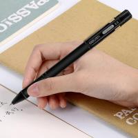 得力（deli）S65 中性笔 0.5mm 插盖式 子弹头 (单位：支) 黑色