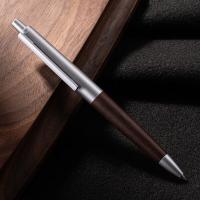 得力（deli）A9Pro-05 中性笔 0.5mm 子弹头 1支/盒 按挚式 (单位：盒) 曜栗色