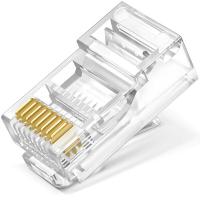 TP-LINK TL-EH5e01-100 超五类非屏蔽精品网络水晶头 100只/盒（单位：盒）透明