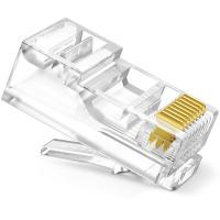 TP-LINK TL-EH5e01-100 超五类非屏蔽精品网络水晶头 100只/盒（单位：盒）透明