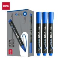 得力（deli）6881 记号笔 1.5mm 单头 (单位：支) 蓝色 新老款交替发货