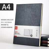 齐心（COMIX）C5816 商务皮面本记事本 A4 160张（单位：本）黑色