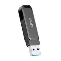 忆捷（EAGET）CF66 U盘USB3.2+Type-C 双接口手机电脑多用旋转金属优盘64GB（单位：个）锖色