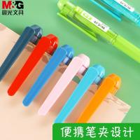 晨光（M&G） AGP62403拔盖中性签字笔新流行0.38mm 6支装（单位：盒）颜色随机发货