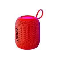 忆捷（EAGET） EK02 蓝牙音箱 1200mAH 蓝牙V5.3 红色 持久续航立体环绕低音音效 (单位:个)