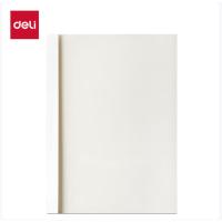 得力（deli） 装订封皮 A4 3865 3MM 10个/包 (单位:包) 白色