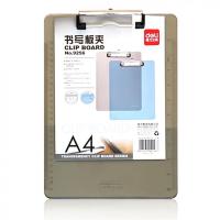 得力（deli） 9256 透明书写板夹 A4(单位：个) 颜色随机
