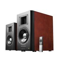 漫步者（EDIFIER） AIRPULSE A300 书架式立体声有源音箱  蓝牙5.0 (单位: 对)樱桃红
