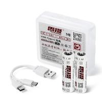 雷摄（LEISE） LS-AA4000mWh Type-C充电锂电池 恒压大容量 5号 1.5V  2节/盒 （单位：盒）