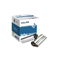 得印（befon） 双轴碳带 增强树脂碳带  条码标签打印机专用 110mm*90m 6支/盒 适用机型：得力DL-820T/920T/925T/888T/佳博1124T/1125T/1235T/1524/1624等（单位：盒）黑色