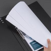 齐心（COMIX） A5715 文件夹RAY单强力夹 A4（单位：个）黑色