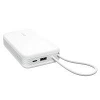 VIVO 22.5W自带线充电宝 20000mAh PB2451 125*73*30mm (单位:个) 云峰白
