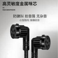 得胜（TAKSTAR） HM-700 头戴式麦克风 直头 线长1米（单位：只）黑色