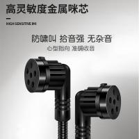 得胜（TAKSTAR） HM-700L 头戴式麦克风 L头 线长1.2米（单位：只）黑色