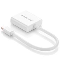 绿联（UGREEN）10402Mini DP转DVI转换器15cm(单位：根）白色