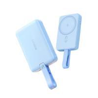 罗马仕（ROMOSS） WMS10-121 无线充移动电源 10000mAh 磁吸自带线 (单位:个) 远峰蓝
