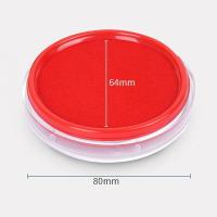 西玛（SIMAA）9801 快干印台 80mm（单位：盒）红色