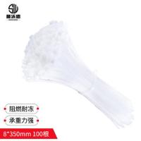 狮沃德（shiwode）SWD8350 自锁式尼龙扎带 强力固定 8*350mm 100根/包(单位：包）白色