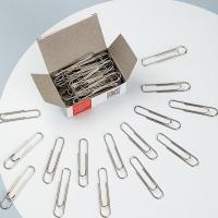 齐心（COMIX） B3503 大号回形针 50mm 50枚/盒（单位：盒）镍 新老包装随机发货