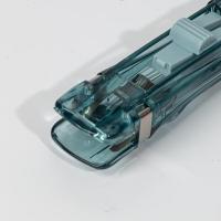 得力（deli）8597 推夹器（送8枚补充夹）0.06kg 1个（单位：个）透明蓝