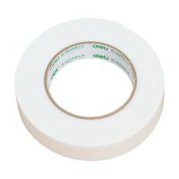 得力（deli）30412 EVA泡棉双面胶带 24mm*5y*2.5mm 12袋/盒（单位：盒）白色