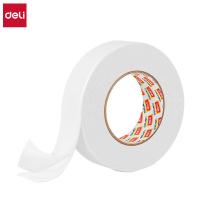 得力（deli）30416 EVA泡棉双面胶带 36mm*5y*2.5mm 加厚 12卷/包（单位:包）白色