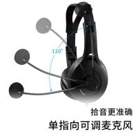 漫步者（EDIFIER） USB K810 头戴式耳机 线长2.8m （单位：副) 黑色