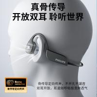 飞利浦（PHILIPS）TAA3609 骨传导开放式蓝牙耳机 IPX7级防水（单位：个）黑色