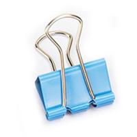 得力（deli）33426 票夹套装 5# 19mm 40只/筒 2筒（80只）/盒（单位：盒）混色