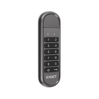 忆捷（EAGET）KU20 按键加密U盘 256G USB3.1Gen1接口SM4加密 180MB/S 85*11*26.5mm （单位：个）锖色