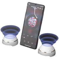 忆捷（EAGET）EK03蓝牙音箱 360°立体 90mm*90mm*48.5mm（单位：个）灰色
