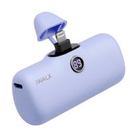 爱沃可（iWALK） DBL5000PL 胶囊充电宝 4800mAh(单位：个) lightning接口 紫色