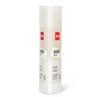 得力（deli）53409 三角形强力固体胶 21g 1支（单位：支）透明