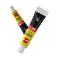 得力（deli）JS140 一次性免钉胶 12ml 3支/盒（单位：盒） 白色