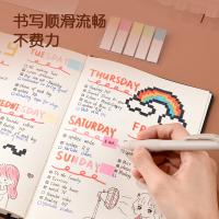 得力（deli） 9062指示标签12*44mm（单位：包）蓝 绿 黄 粉 橙