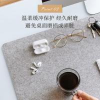 山业 GMPD8GY-FLT 鼠标垫 900*400mm 毛毡 （单位:张） 浅灰色