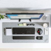 山业 GMPD8GY-FLT 鼠标垫 900*400mm 毛毡 （单位:张） 浅灰色