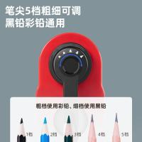 得力（deli） 5档调节 削笔机 104*61*109mm 红色（单位：个）