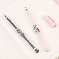 晨光（M&G） AGPA1704优品拔盖签字笔0.35mm 6支装（单位：盒）笔芯黑色 笔杆颜色随机发货