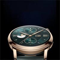 荣耀（HONOR） TUM-L19 智能手表 皮表带 墨绿色 (单位:个)