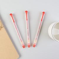 晨光（M&G） GP1280拔盖中性签字笔物美0.5mm 12支装（单位：盒）红色