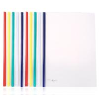晨光（M&G） 抽杆夹 透明 ADM94519 A4 5mm*10个 15包/箱 (单位:包) 透明
