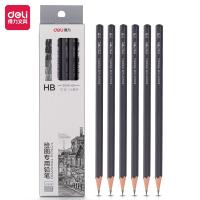 得力（deli） S998 HB铅笔 12支/盒 混色 (单位:盒)