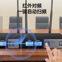 得胜（TAKSTAR） JD-4H 无线话筒 鹅颈 一拖四（单位：套）黑色