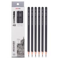 得力（deli） S998-4B 绘图专用铅笔 4B 12支/盒  (单位：盒 )