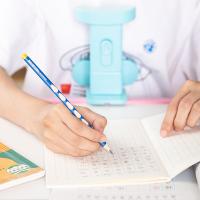 得力（deli） 58182 HB铅笔 12支/盒 蓝色 (单位:盒)