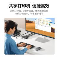 绿联（UGREEN） CM571 KVM切换器 HDMI 黑色（单位：个）
