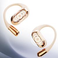 爱国者（aigo） TX05 骨传导蓝牙耳机 长14cm宽10cm高4.2cm 数显挂耳式 (单位:个) 米色